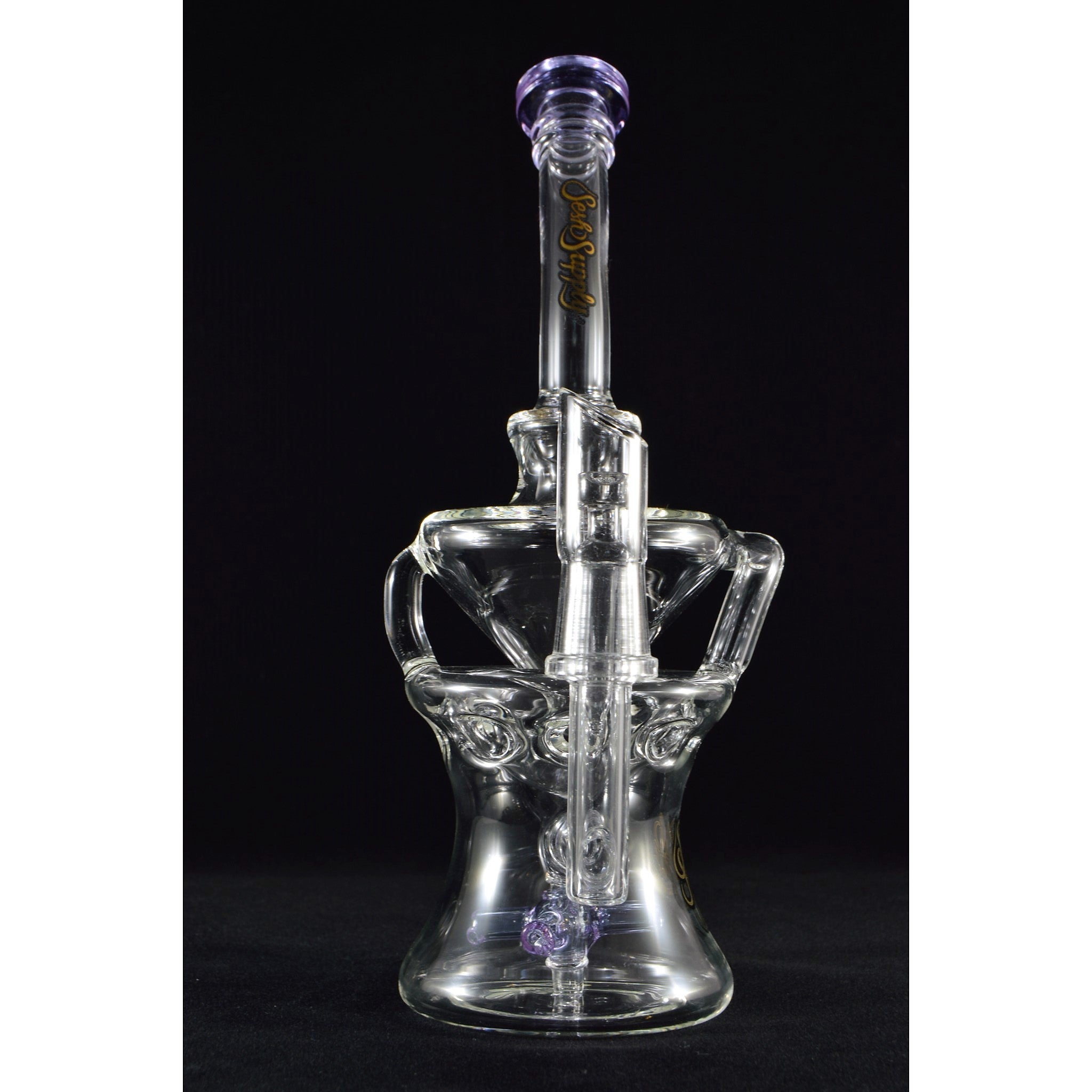 Sesh Supply - Artemis Propeller Perc Recycler Dab Rig – Glass City Pipes